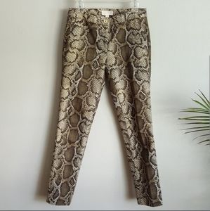 Michael Kors Snakeskin Cargo Pants